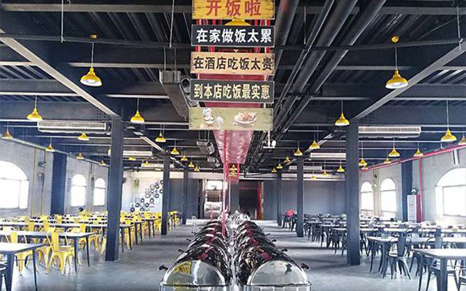 廈門觀音山冰雪世界自助餐食堂